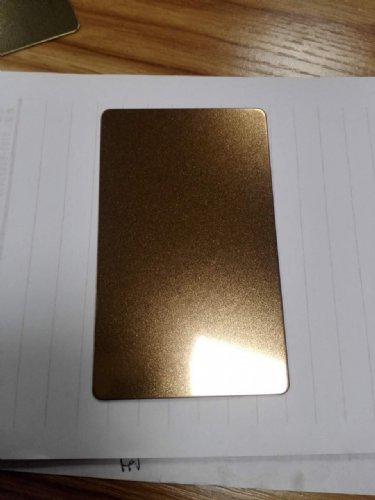 玫瑰金喷砂不锈钢